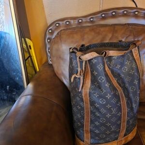 Luxury Back Pack Purse Authentic L V Randonee.